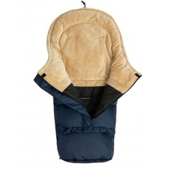 ŚPIWOREK COMBI 3w1 MINKY - NAVY/BEIGE