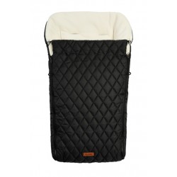 ŚPIWOREK PIKOWANY POLAR BLACK DO WÓZKA