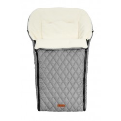 ŚPIWOREK PIKOWANY POLAR GREY DO WÓZKA