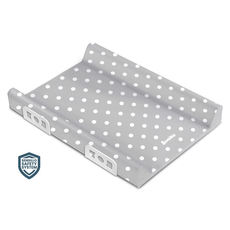 PRZEWIJAK USZTYWNIANY SAFETY SYSTEM 70 CM –  PATTERNS KROPKI SZARE