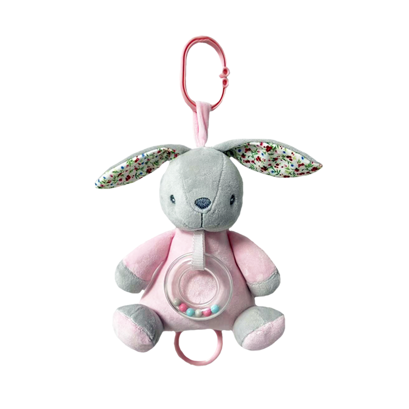 AXIOM 9194 Pozytywka Króliczek różowy 18 cm