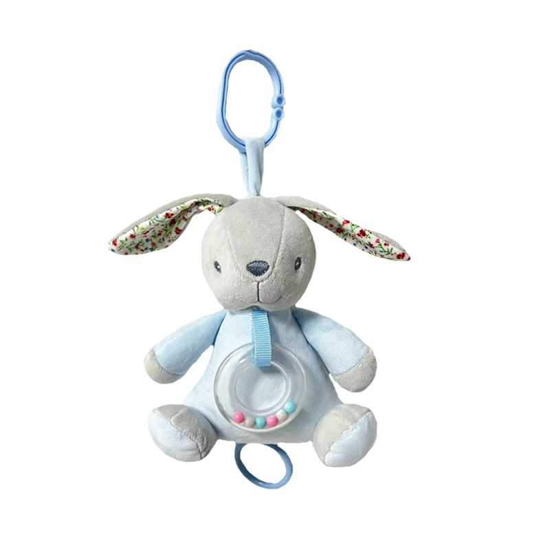 AXIOM 9195 Pozytywka Króliczek niebieski 18 cm