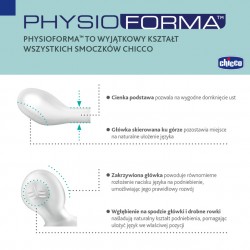 156276 SMOCZEK PHYSIO MICRO ŚWIECĄCY SILIKONOWY 0-2  2SZT