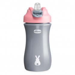 CHICCO 00006920100000 Bidon z miękkim ustnikiem 350 ml 2Y+ GIRL