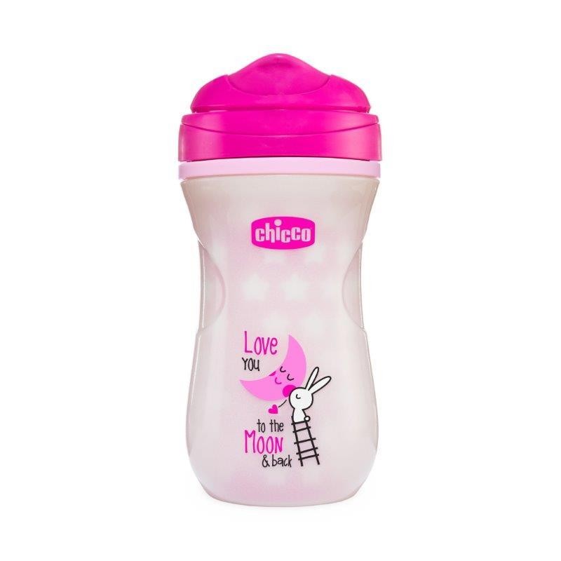 CHICCO 00006971100000 Kubek termiczny 200 ml 14m+ girl