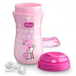 CHICCO 00006971100000 Kubek termiczny 200 ml 14m+ girl