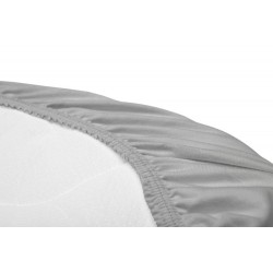 PRZEŚCIERADŁO WÓZEK BAMBUS SZARY 35X75