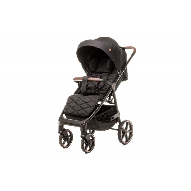 4 BABY Wózek spacerowy STINGER PRO BLACK