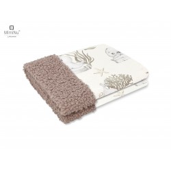 KIECZMERSKI Kocyk Baranek+bawełna 135x100