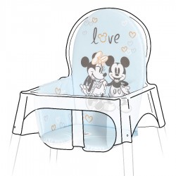 KEEEPER 185016 Lena Mickey mouse Mata na krzesełko do karmienia cloudy blue