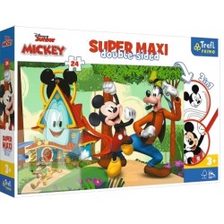 TREFL 41012 Puzzle 24 SUPER MAXI Wesoły Domek i przyjaciele