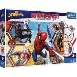 TREFL 41006 Puzzle 24 SUPER MAXI Spiderman wyrusza do akcji