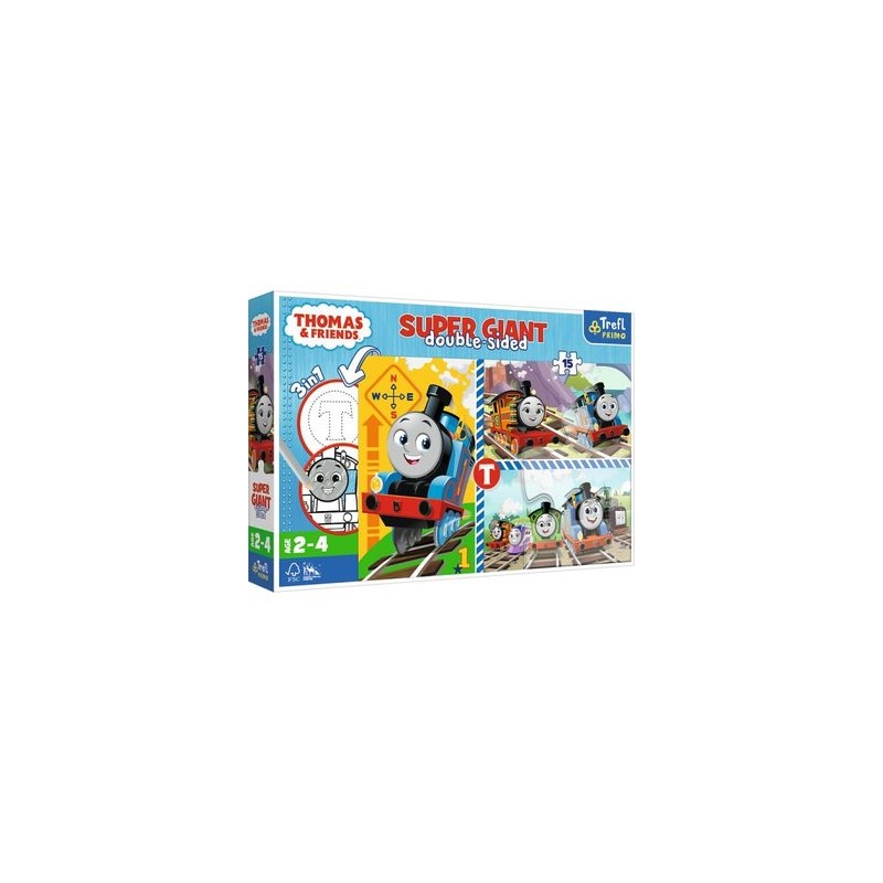 TREFL 42008 Puzzle 15 GIANT Zabawy Tomka