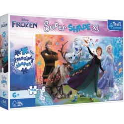 TREFL 50022 Puzzle 160 XL Odkryj świat Frozen