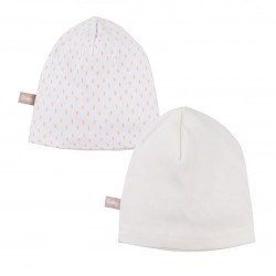 EWA 906694 Czapka Smerfetka 2-pak ecru 68