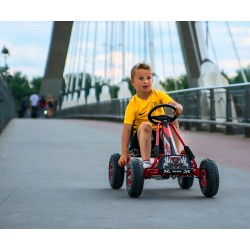 MILLY MALLY Gokart na pedały Thor Black