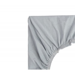 PRZEŚCIERADŁO KOŁYSKA BAMBUS SZARY 40X90