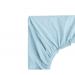 PRZEŚCIERADŁO KOŁYSKA BAMBUS NIEBIESKI 40X90