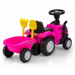 MILLY MALLI Pojazd NEW HOLLAND T7 traktor pink