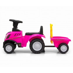 MILLY MALLI Pojazd NEW HOLLAND T7 traktor pink