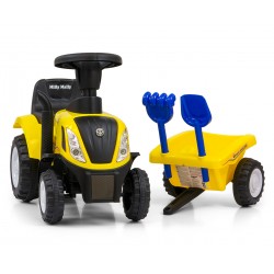 MILLY MALLY Pojazd NEW HOLLAND T7 traktor żółty