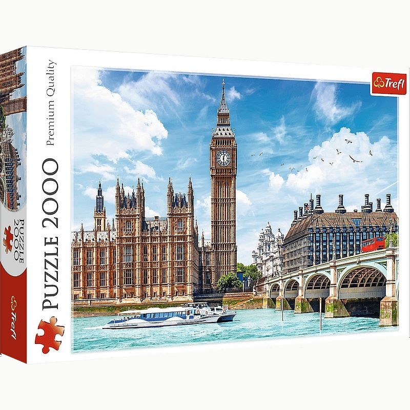 TREFL 27120 Puzzle 2000 Big Ben, Londyn