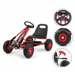 MILLY MALLY Gokart na pedały Thor Red