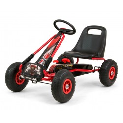 MILLY MALLY Gokart na pedały Thor Red
