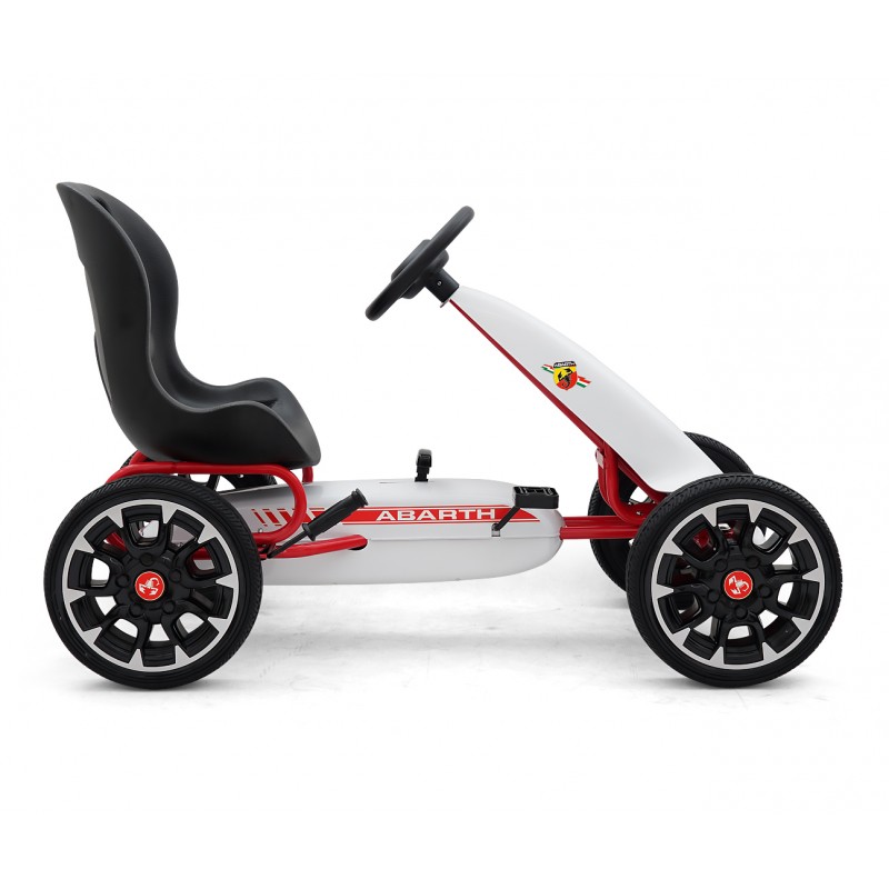 MILLY MALLY Gokart na pedały Abarth White