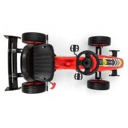 MILLY MALLY Gokart na pedały Rocket Red