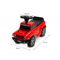 JEŹDZIK JEEP RUBICON RED