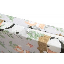 WKŁAD DO ŁÓŻECZKA PANDA I LIS 120 X 60