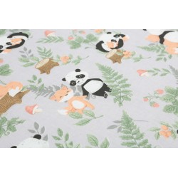 WKŁAD DO ŁÓŻECZKA PANDA I LIS 120 X 60