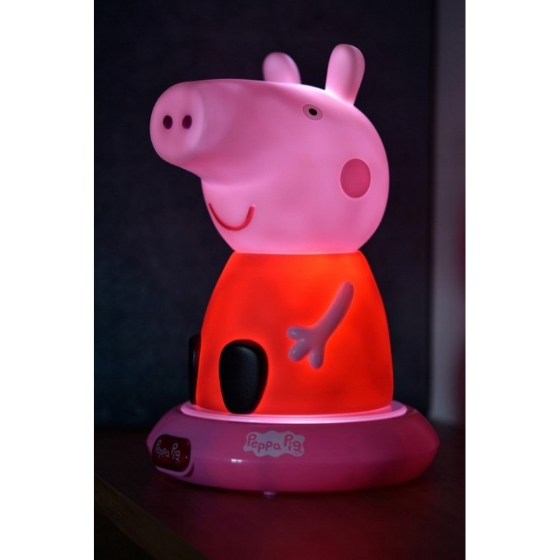 MARKO KE-PP17028 Lampka nocna 3D Figurka Świnka Peppa