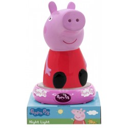 MARKO KE-PP17028 Lampka nocna 3D Figurka Świnka Peppa