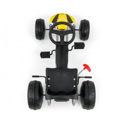 MILLY MALLY Gokart na pedały Viper Yellow