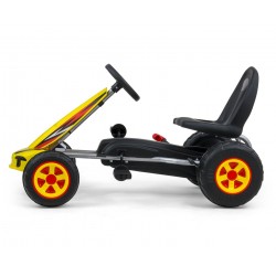 MILLY MALLY Gokart na pedały Viper Yellow