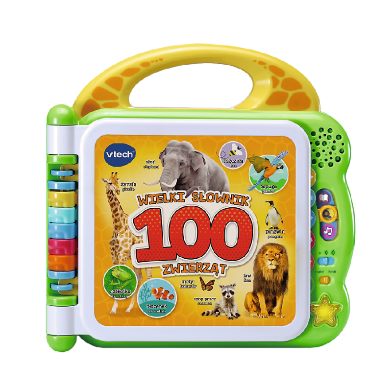 VTECH 61457 Wielki słownik zwierząt