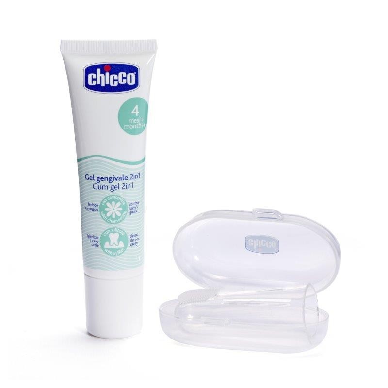 CHICCO 00011262000000 Zestaw do higieny jamy ustnej 4m+