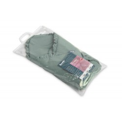 ROŻEK MUŚLINOWY KHAKI 90x90