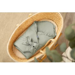 ROŻEK MUŚLINOWY KHAKI 90x90