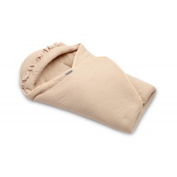 OTULACZ DO FOTELIKA MUŚLINOWY BEŻOWY