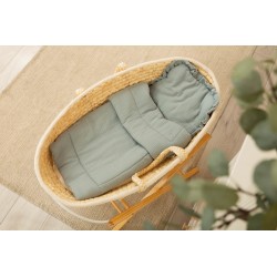 KOMPLET DO WÓZKA MUŚLINOWY - KHAKI