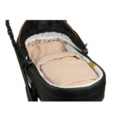 KOMPLET DO WÓZKA MUŚLINOWY - BEŻOWY