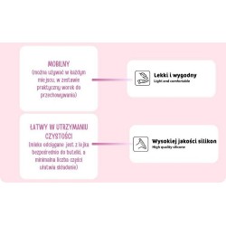 1004 LAKTATOR ELEKTRONICZNY EMMA + WKŁADKI GRATIS BL100