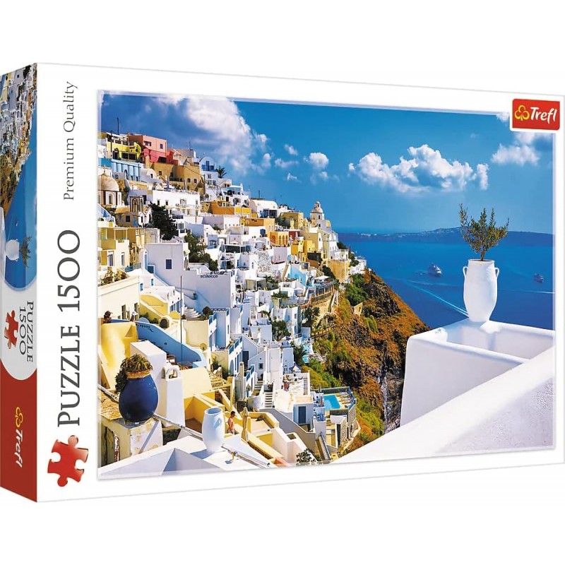 TREFL 26119 Puzzle 1500 Santorini, Grecja