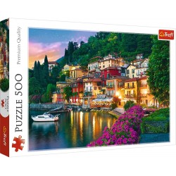 TREFL 37290 Puzzle 500 Jezioro Como, Włochy