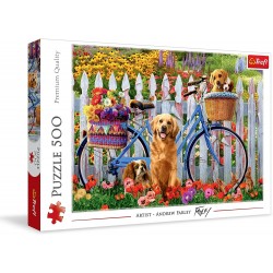 TREFL 37450 Puzzle 500 Pieska przygoda