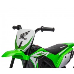 MILLY MALLY 5361 Pojazd na akumulator Motocykl HONDA CRF 450R Green