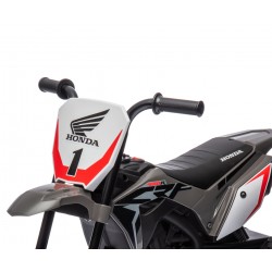 MILLY MALLY 5362 Pojazd na akumulator Motocykl HONDA CRF 450R Grey